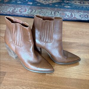 Steve Madden Tan Ankle Booties